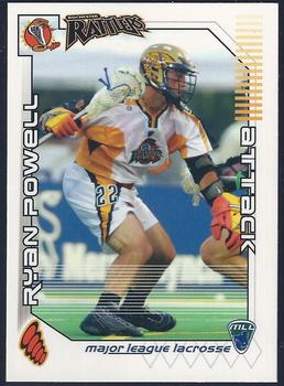 2001 Major League Lacrosse #NNO Ryan Powell Front
